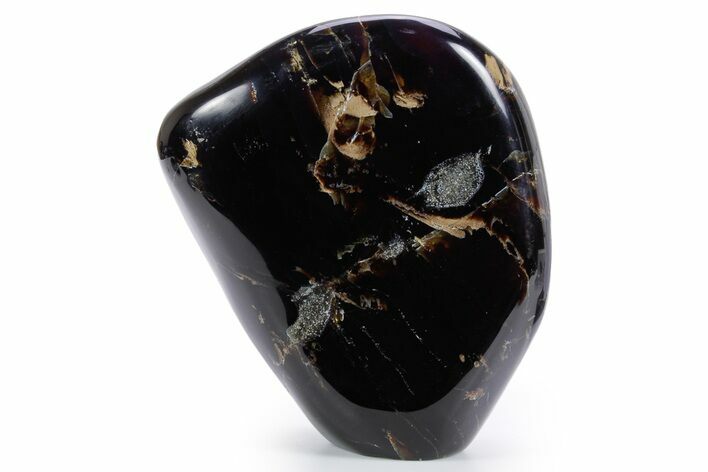 Tall Free-Standing Polished Indonesian Blue Amber #359574